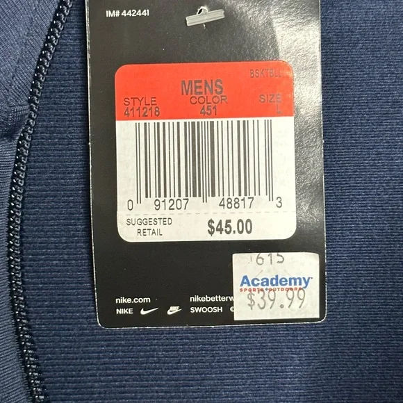 Nike Men Zip up Jacket Large NWT - Picture 8 of 9